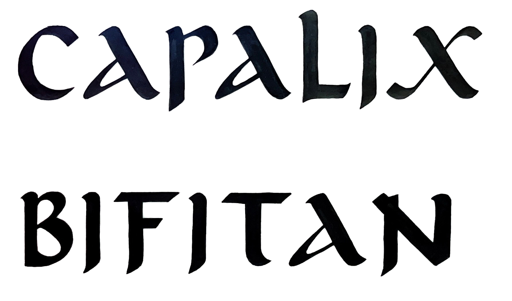 dessins de caractères